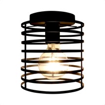 Small Ceiling Light Fixture Rustic Hallway Light Fixtures Ceiling, E26 E27 Base  - £31.53 GBP