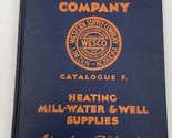 Western Supply Co. Catalog 1930 Hardcover Steam &amp; Mill Supplies Hardware... - $47.45