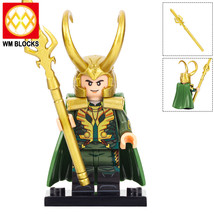 Loki with Spear Gungnir - Marvel Thor (2011) Minifigures Block Toys - $2.99