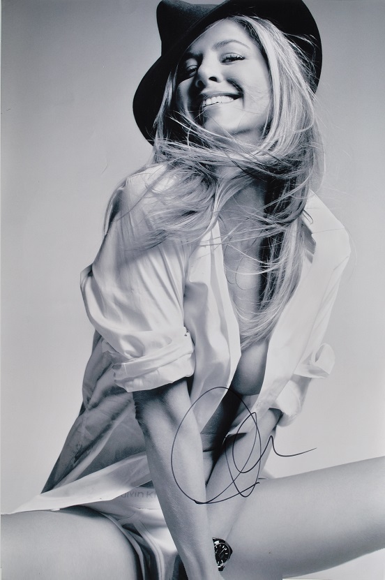 JENNIFER ANISTON SIGNED POSTER - Friends, Bruce Almighty - 13&quot;x 19&quot;  w/COA - $319.00