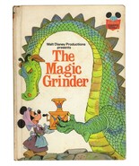 VINTAGE 1975 Disney The Magic Grinder Hardcover Book  - £11.82 GBP