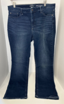 Lee Riders Size 18M Mid Rise Straight Leg Jeans Stretch Denim Dark Wash ... - $404.66 MXN