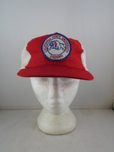 Fresno State Bulldogs Hat (VTG) - Patched Trucker hat by AMS - Adult Snapback - $49.00