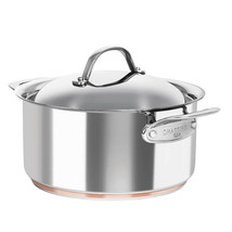 Chasseur Le Cuivre Casserole with Lid (24x11.5cm/5.2L) - $169.25