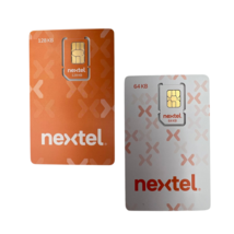 Nextel 64KB and 128KB Standard Sim Cards for IDEN Phones Motorola i530 i... - $7.65