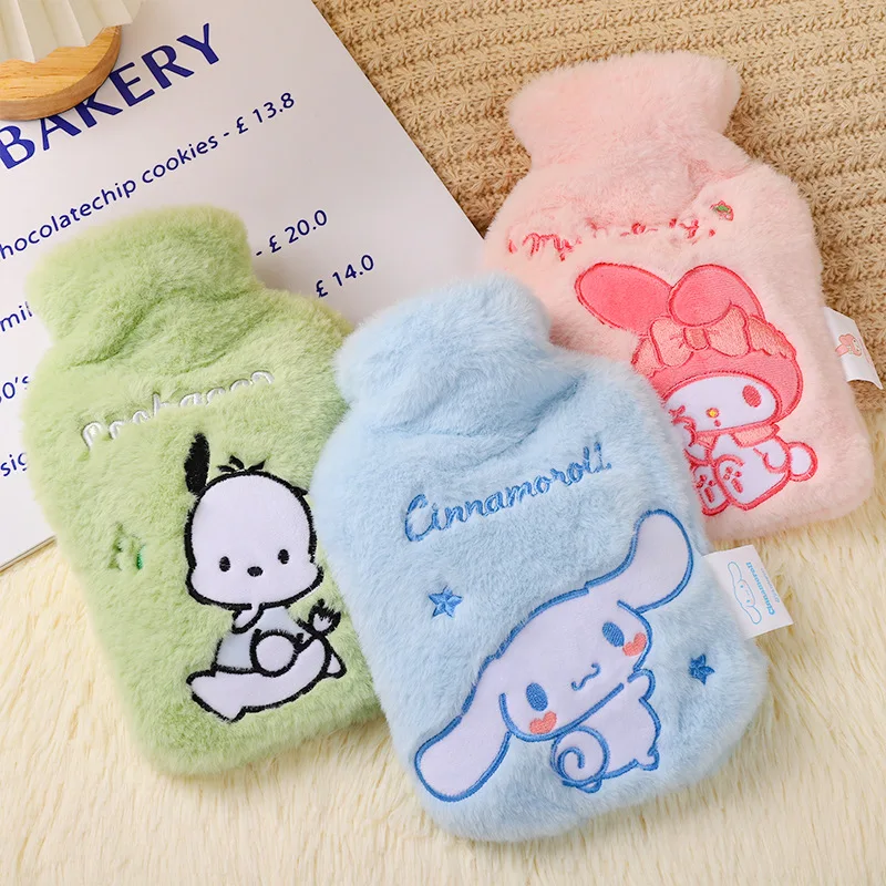 Sanrio Kawaii Kuromi Cinnamoroll Hot Water BottlesPochacco Melody Embroidery - £14.26 GBP+