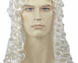 Lacey Wigs Judge Deluxe Wig White Costume Wig - $76.99