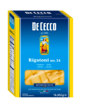 DeCecco Italian dry pasta Rigatoni 1 Lb (PACK OF 12) - £39.38 GBP