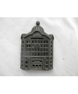 antique cast iron still BANK building dome top penny bank  - €69,96 EUR
