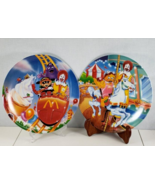 McDonald’s Amusement Park Melamine Plates 9.25&quot; Ronald Vintage 1993 Lot ... - $18.48
