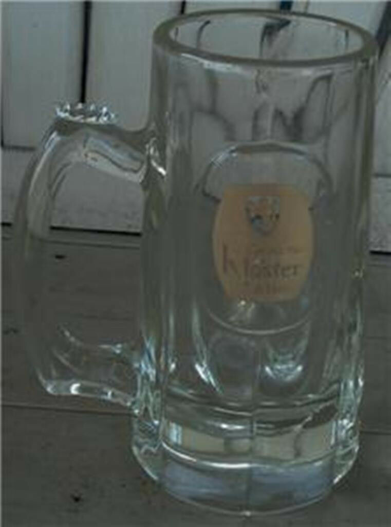 Kloster de Barril Glass Mug VERY GOOD CONDITION - $1.97