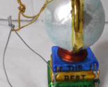 SCF Christmas Ornament Glass Blown Globe Best Teacher Seasons of Cannon ... - $6.19