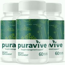 (3 Pack) Puravive Weight Loss Capsules - Official Formula 180ct - $84.00
