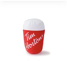 Tim Hortons ot Cup Dog Toy Brand New  - $21.61