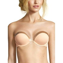 Sweet Nothings Women&#39;s strapless plunge underwire bra style 08458 Latte Size 38D - $19.79