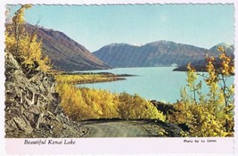 Postcard Beautiful Kenai Lake Anchorage To Seward Alaska - $2.96