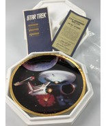 Star Trek The Voyagers USS Enterprise NCC-1701 Hamilton Collectors Plate... - $34.61 CAD
