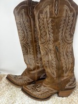 Ariat  Ladies Casanova Shades Of Grain Tall Leather  Western Boots Size 11B - $2,323.08 MXN