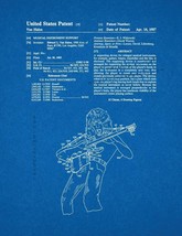 Van Halen Musical Instrument Support Patent Print - Blueprint - £6.25 GBP+