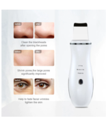 Ultrasonic Facial Skin Scrubber Spatula Face Extractor Peeling Deep Clea... - $34.99