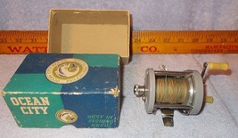 Vintage Original Ocean City Model 1591 Bait Casting Fishing Reel with Box -B - £15.69 GBP