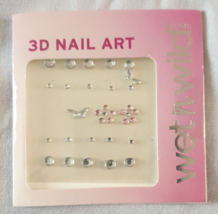Wet n Wild 3D Nail Art Nail Sticker, Gems, Acrylic, Rhinestone - £1.01 GBP