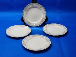 Noritake 7293 Rothschild 7” Bread Plates Ivory China - Japan - Mint Set Of 4 - £33.84 GBP