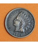 1908 S  KEY Mint Mark Indian Head Cent RARE!! Estate Find  20230001 - $189.99