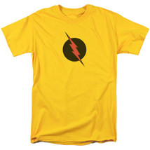 Dc Comics Reverse Flash Logo On Yellow T-Shirt New Unworn - £15.45 GBP+