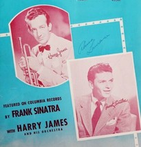 1940 Frank Sinatra Sheet Music Harry James Jazz All Or Nothing At All Antique - £26.27 GBP