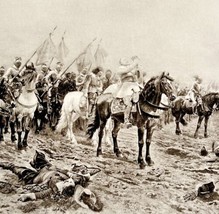 Gustavus Adolphus Battle Of Lutzen Photo Gravure Victorian 1894 Art Print DWS11 - £102.29 GBP