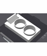 Mercedes W124 Early Model Cup Holder with Phone Slot - $468.00 MXN
