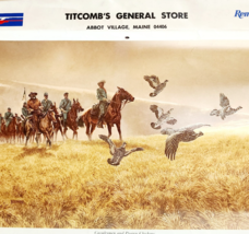 1976 Titcomb&#39;s General Store Calendar Abbot Maine Bicentennial Vintage D... - $24.99