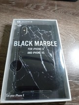 Recover Brand I Phone X/XS Case - Marble Black - New! - £12.29 GBP