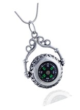 Sterling Silver Filigree Working Compass - £120.02 GBP