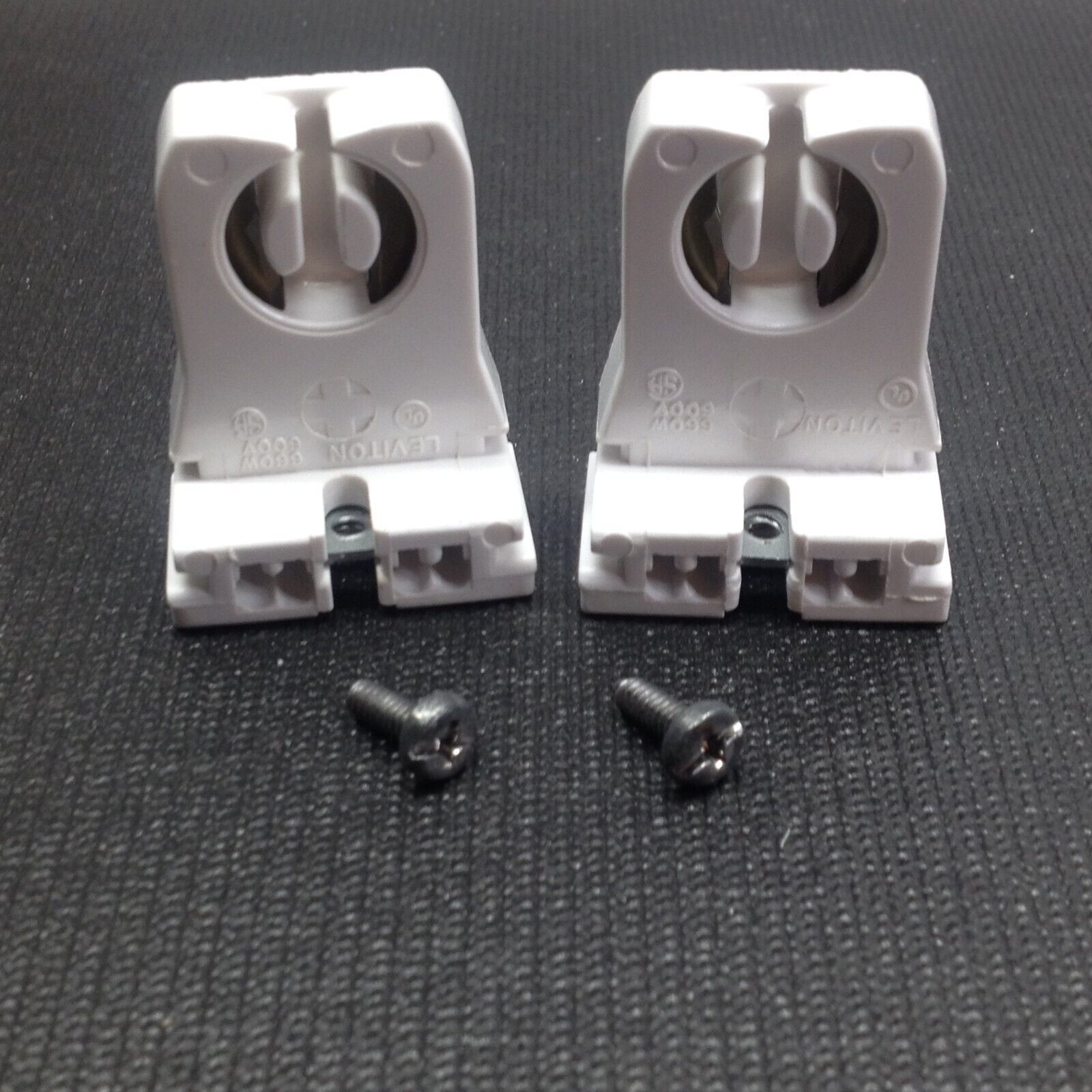 2x 13053-UN GENUINE Leviton Fluorescent Pedestal Base 13053 UN 660W 600V... - $5.00