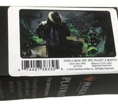 MTG Playmat Fallout Tabletop Games Computer Mouse Pad Rubber Black Stitc... - £19.70 GBP