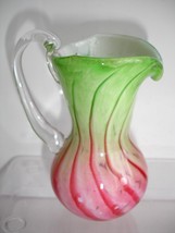An item in the Pottery & Glass category: Mtarfa  Art Glass Blowers Jug Malta
