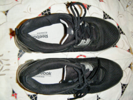 Reebok Running Fit Frame Mens Running Athletic Shoes US 11 BLACK #4000B - £21.57 GBP