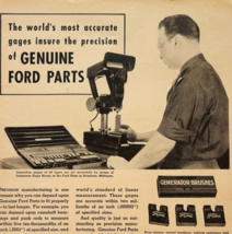 1937 Ford Motor Company Genuine Parts Advertisement Automobilia Supply E... - $366.58 MXN