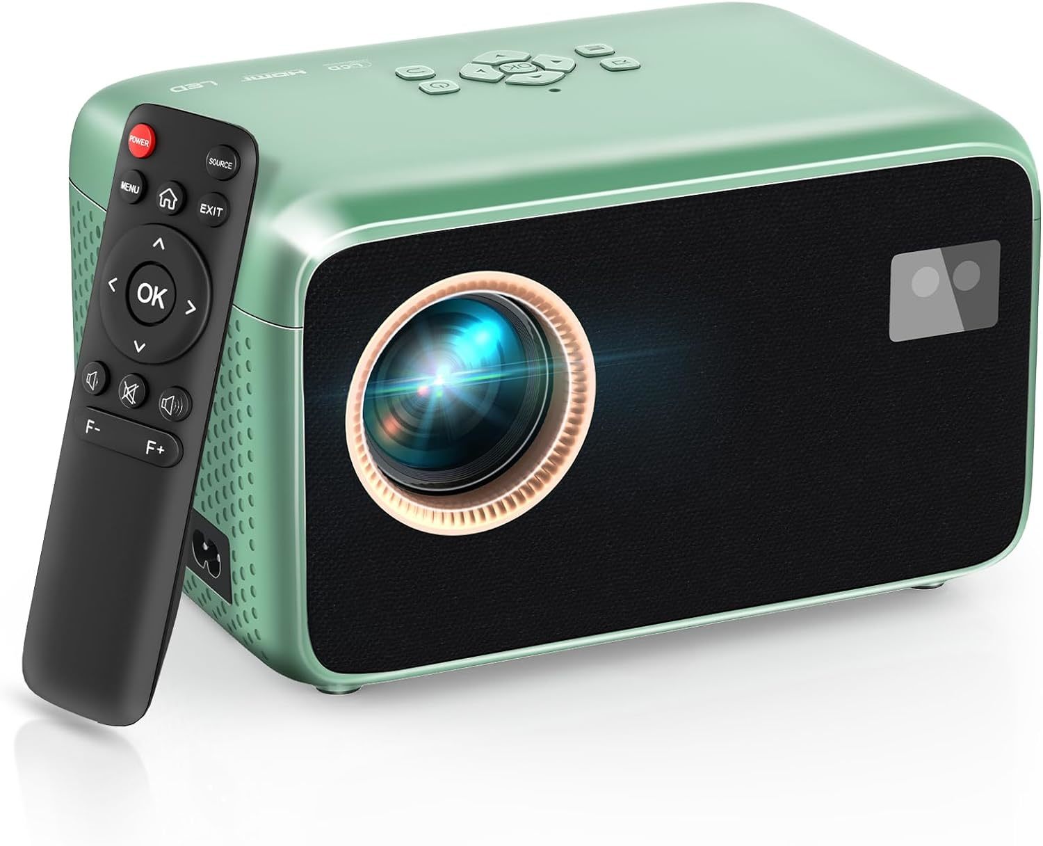 【Electric Focus】4K Projector With Wifi And Bluetooth, Tmy Smart Portable  			
