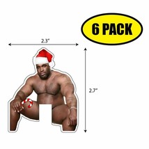 6 Pack - Barry Wood Light Switch Christmas Sticker Decal Humor Funny VG0038 - £7.99 GBP