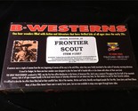 VHS Frontier Scout 1938 George Houston, Al St. John, Beth Marion - $7.00