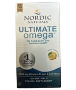 NORDIC NATURALS ULTIMATE OMEGA-D3 1280mg 1000IU FISH OIL SUPPLEMENT 120 ... - $560.02 MXN