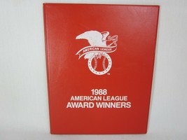 1988 AMERICAN LEAGUE AWARD WINNERS PHOTO ALBUM Major League Baseball 5 P... - $14.84