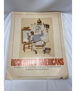 Vintage Norman Rockwell&#39;s Americans - Portfolio Of Full Color Reproducti... - £15.66 GBP