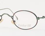 Gafas Vintage Essilor EE 330 006 Verde/Rojo ÚNICO RARO 42-26-140mm - $76.23
