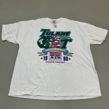 Tulane Green Wave Football 1998 Liberty Bowl Champions Size 2XL NWT Vintage - £23.51 GBP