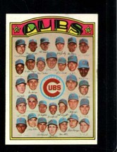 1972 Topps #192 Cubs Team Exmt Cubs *AZ3009 - £7.03 GBP