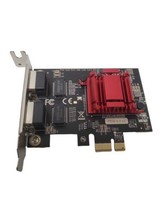 Desktop PCI-eX1 PCIE 2.0 Dual-Port Gigabit Server Network Card - $18.66